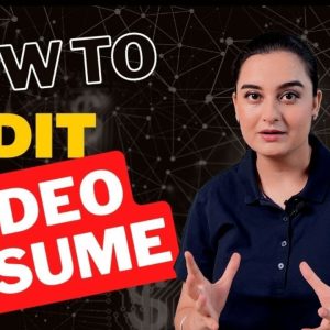Video Resume Editing