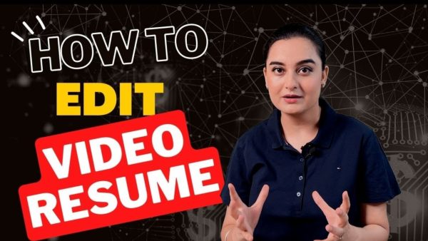 Video Resume Editing